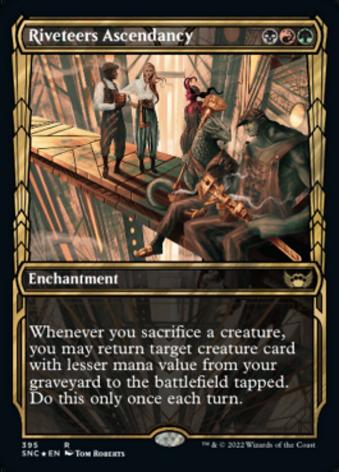Riveteers Ascendancy (Showcase Golden Age Gilded Foil) [Streets of New Capenna] | L.A. Mood Comics and Games