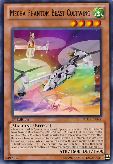 Mecha Phantom Beast Coltwing [JOTL-EN024] Common | L.A. Mood Comics and Games