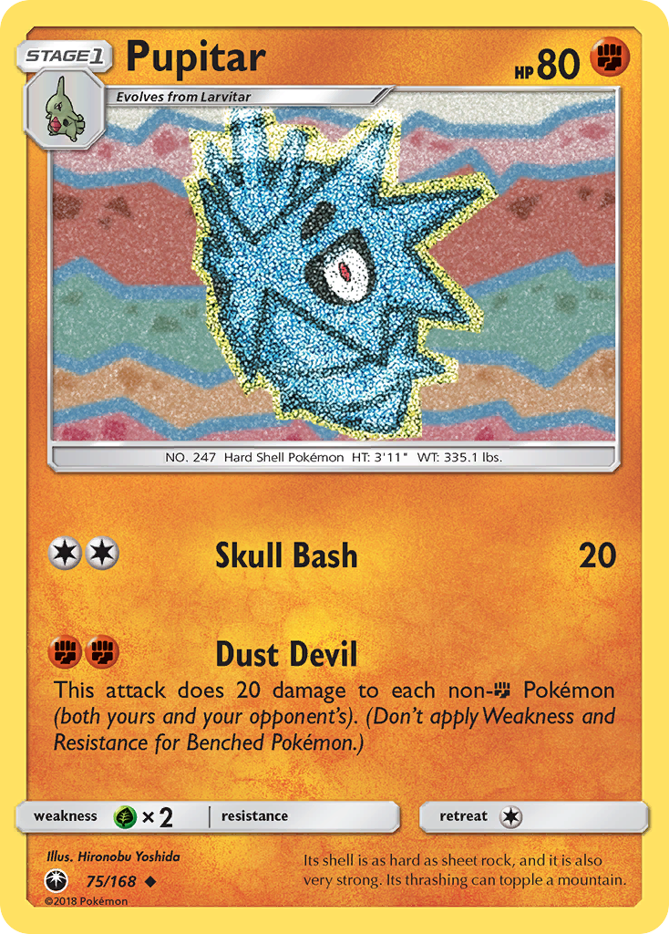 Pupitar (75/168) [Sun & Moon: Celestial Storm] | L.A. Mood Comics and Games