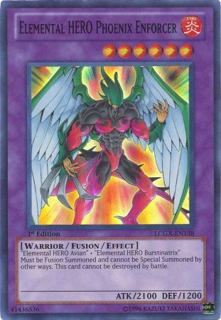 Elemental HERO Phoenix Enforcer [LCGX-EN138] Super Rare | L.A. Mood Comics and Games