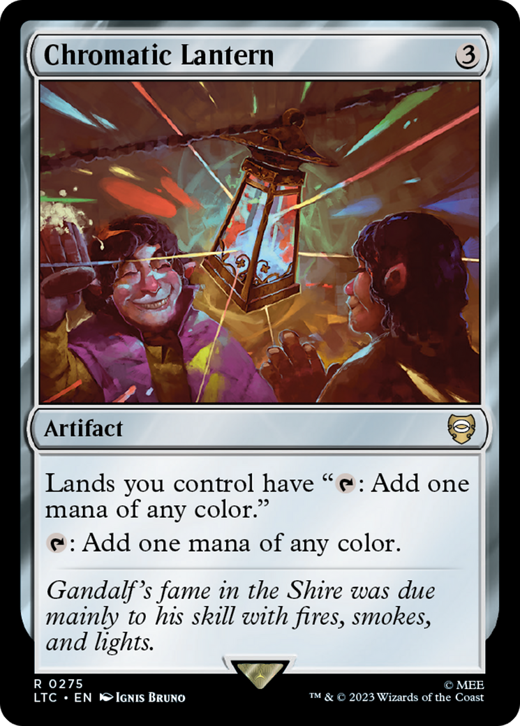 Chromatic Lantern [The Lord of the Rings: Tales of Middle-Earth Commander] | L.A. Mood Comics and Games