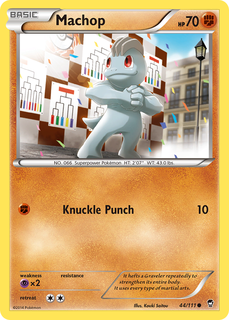 Machop (44/111) [XY: Furious Fists] | L.A. Mood Comics and Games