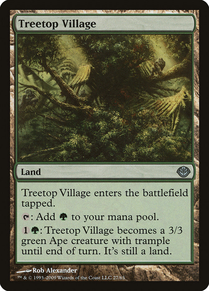 Treetop Village [Duel Decks: Garruk vs. Liliana] | L.A. Mood Comics and Games