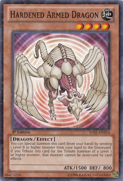 Hardened Armed Dragon [BP01-EN214] Starfoil Rare | L.A. Mood Comics and Games