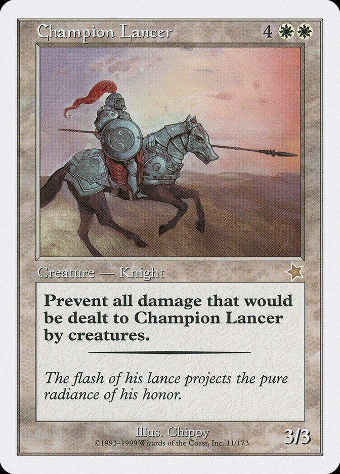 Champion Lancer [Starter 1999] | L.A. Mood Comics and Games