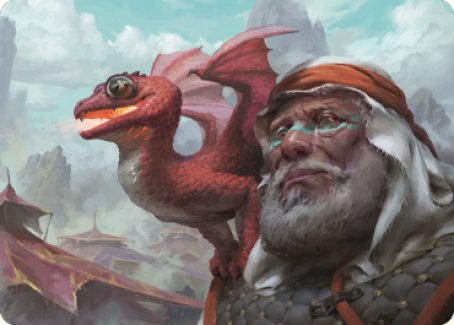 Dragon Whelp Art Card [Dominaria United Art Series] | L.A. Mood Comics and Games