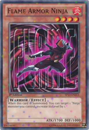 Flame Armor Ninja [SP13-EN015] Starfoil Rare | L.A. Mood Comics and Games