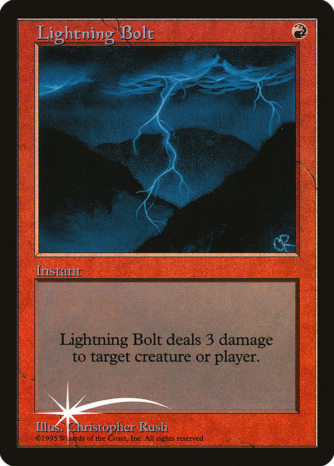 Lightning Bolt [Judge Gift Cards 1998] | L.A. Mood Comics and Games