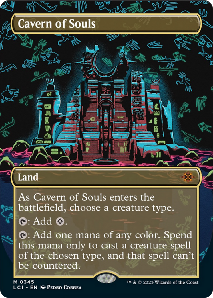 Cavern of Souls (0345) (Borderless) [The Lost Caverns of Ixalan] | L.A. Mood Comics and Games