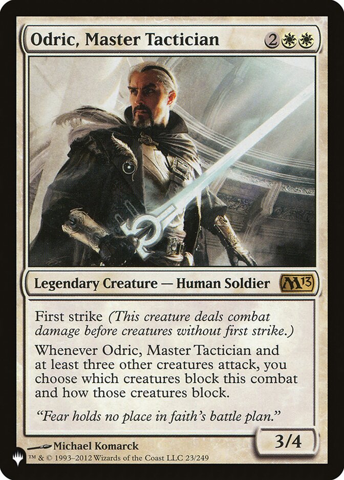 Odric, Master Tactician [The List] | L.A. Mood Comics and Games