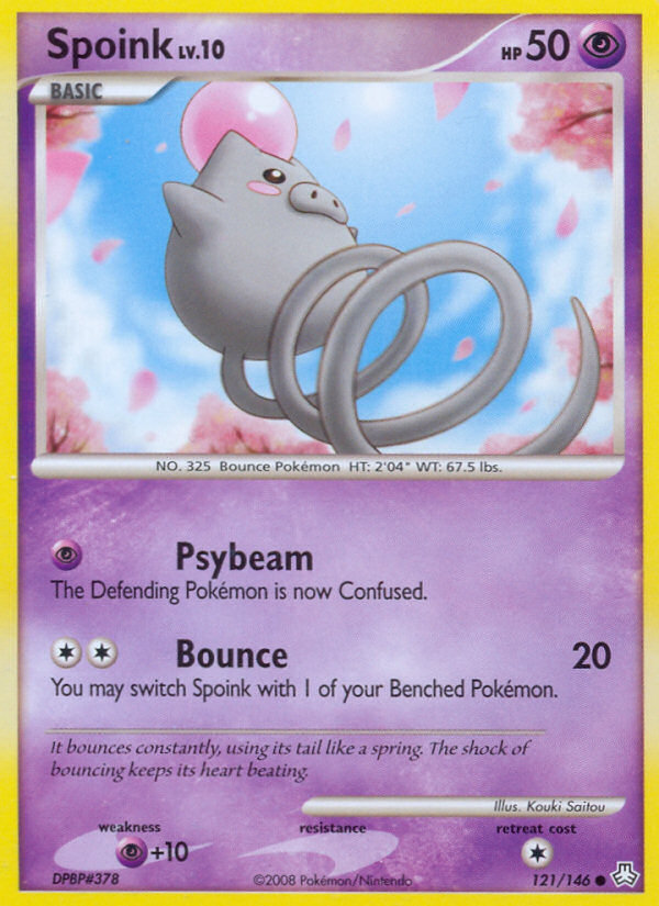 Spoink (121/146) [Diamond & Pearl: Legends Awakened] | L.A. Mood Comics and Games