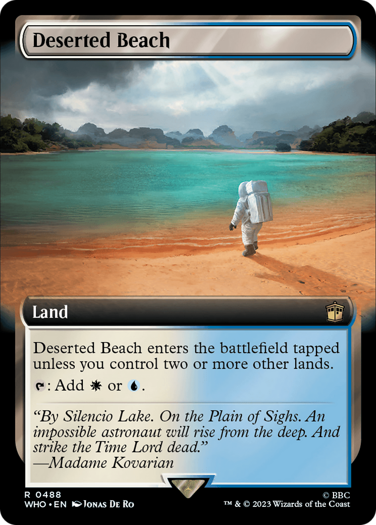Deserted Beach (Extended Art) [Doctor Who] | L.A. Mood Comics and Games