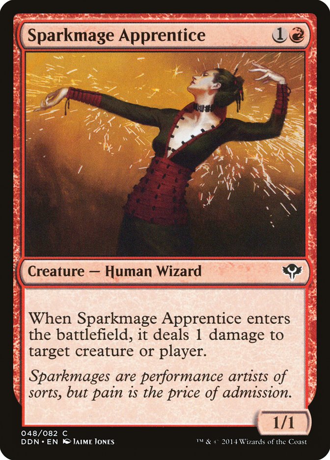 Sparkmage Apprentice [Duel Decks: Speed vs. Cunning] | L.A. Mood Comics and Games