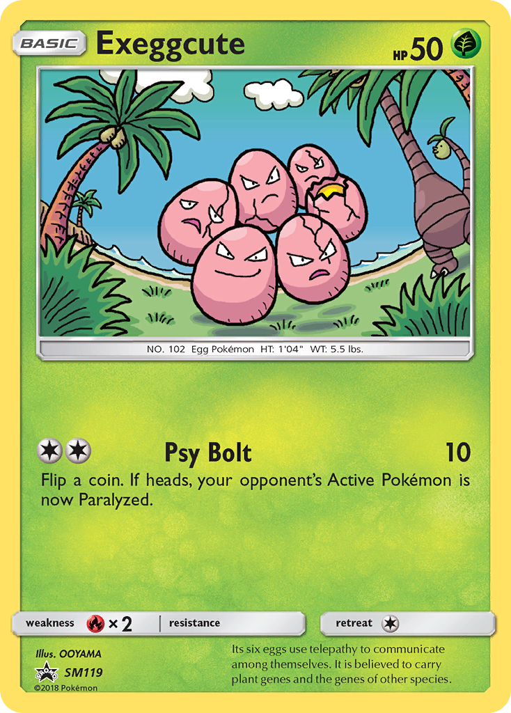 Exeggcute (SM119) [Sun & Moon: Black Star Promos] | L.A. Mood Comics and Games
