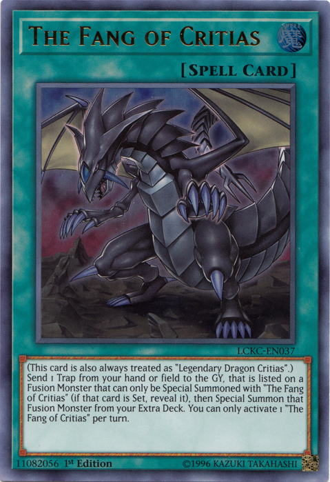 The Fang of Critias [LCKC-EN037] Ultra Rare | L.A. Mood Comics and Games