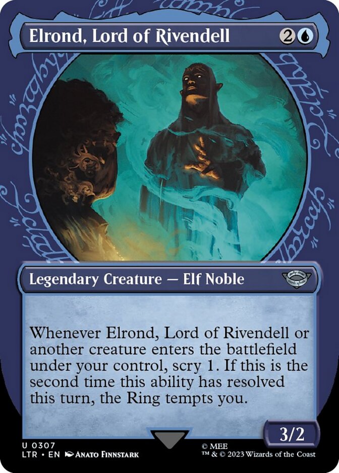 Elrond, Lord of Rivendell (Showcase Ring Frame) [The Lord of the Rings: Tales of Middle-Earth] | L.A. Mood Comics and Games
