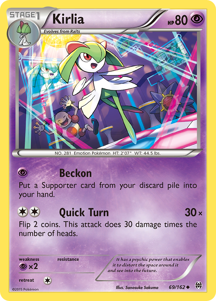 Kirlia (69/162) [XY: BREAKthrough] | L.A. Mood Comics and Games