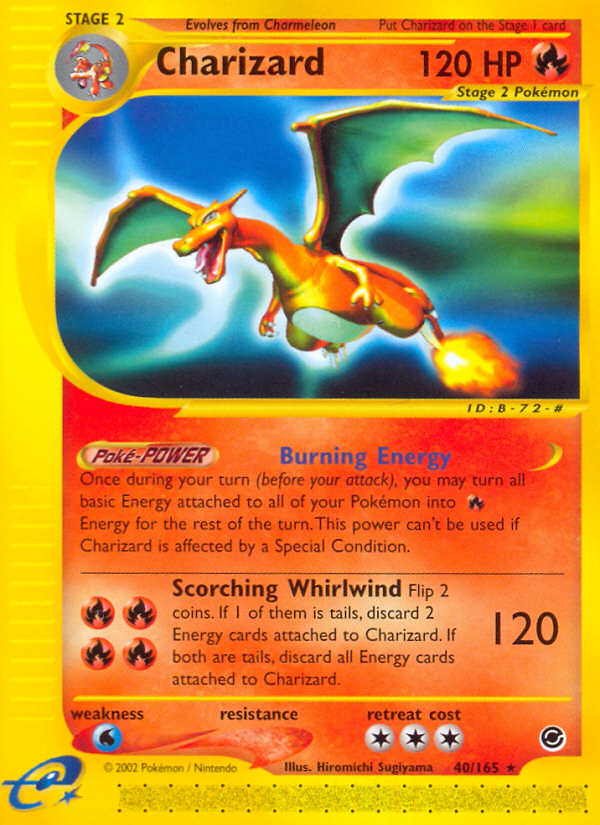 Charizard (40/165) [Expedition: Base Set] | L.A. Mood Comics and Games