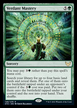 Verdant Mastery [Strixhaven: School of Mages] | L.A. Mood Comics and Games
