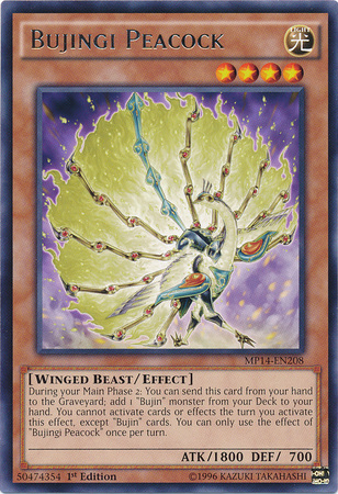 Bujingi Peacock [MP14-EN208] Rare | L.A. Mood Comics and Games