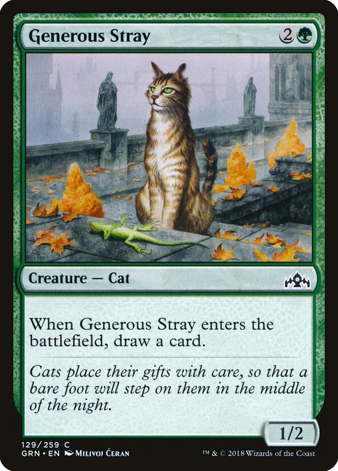 Generous Stray [Guilds of Ravnica] | L.A. Mood Comics and Games