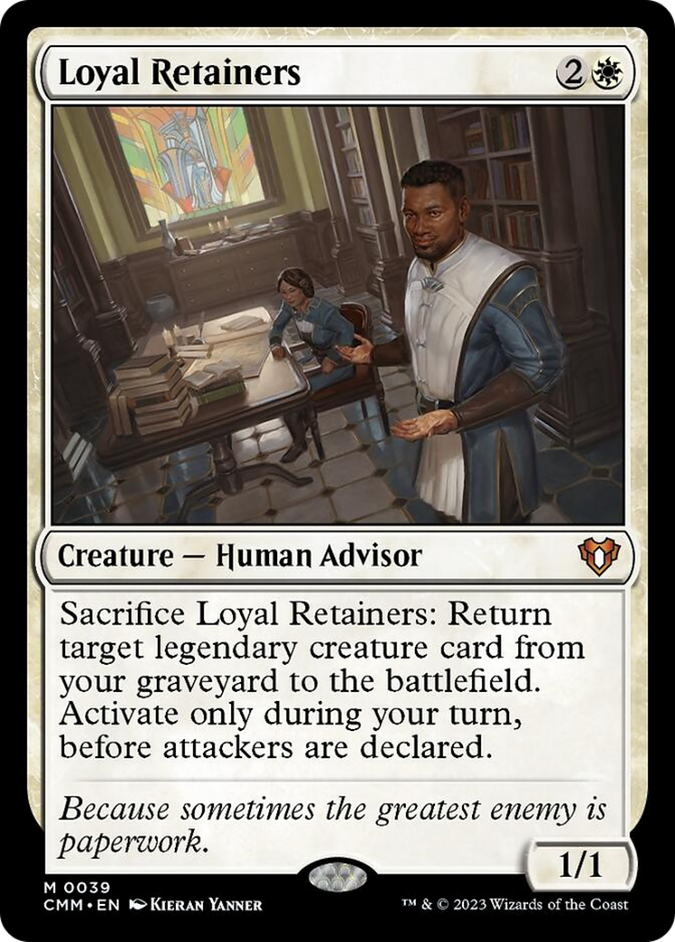 Loyal Retainers [Commander Masters] | L.A. Mood Comics and Games