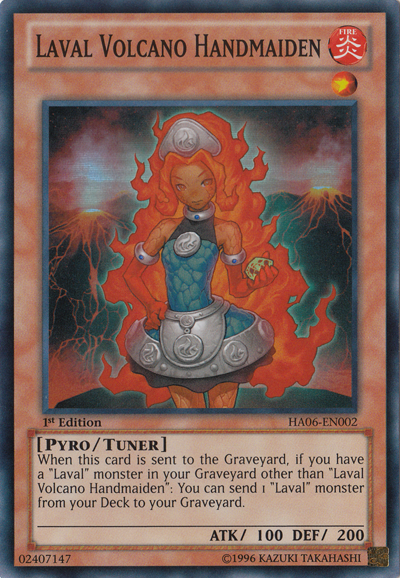 Laval Volcano Handmaiden [HA06-EN002] Super Rare | L.A. Mood Comics and Games