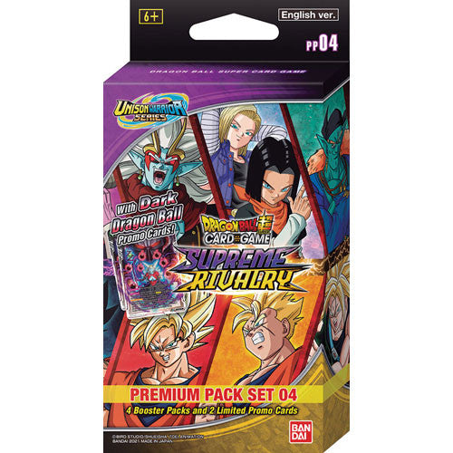 DBS 13 UNISON WARRIORS 4 SUPREME RIVALRY PREMIUM PACK | L.A. Mood Comics and Games