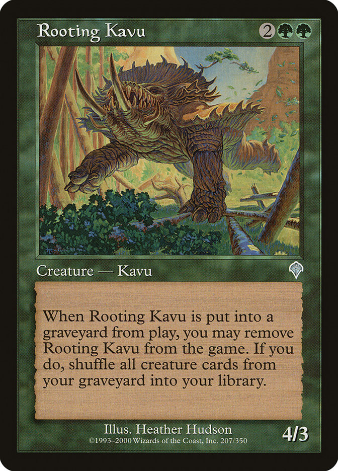 Rooting Kavu [Invasion] | L.A. Mood Comics and Games