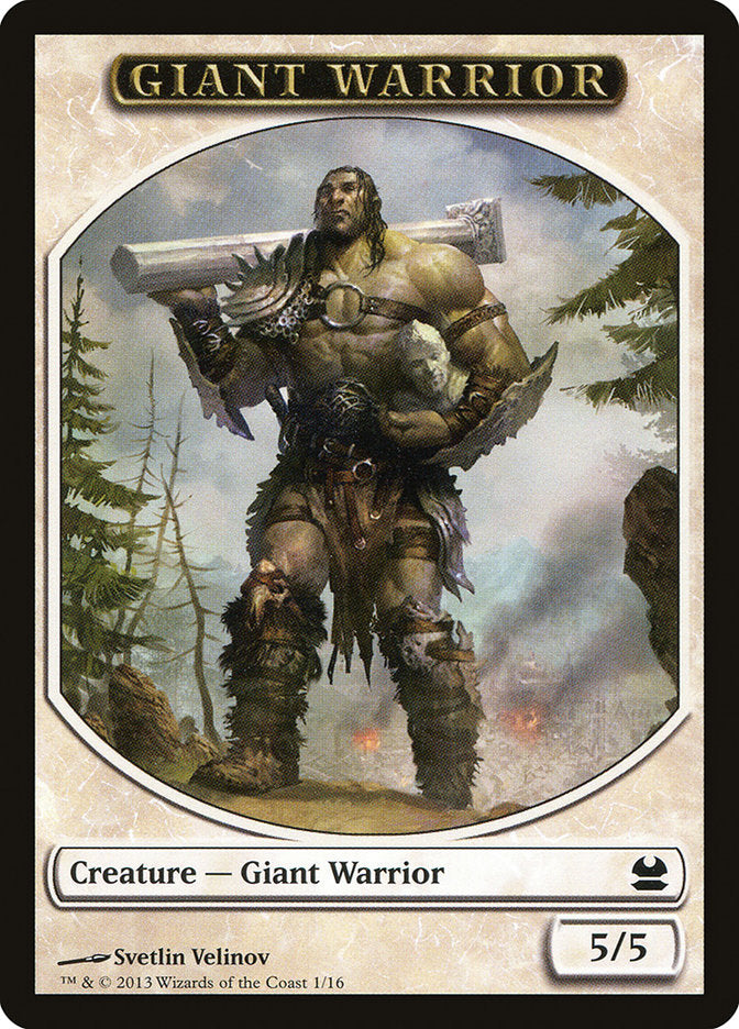 Giant Warrior Token [Modern Masters Tokens] | L.A. Mood Comics and Games