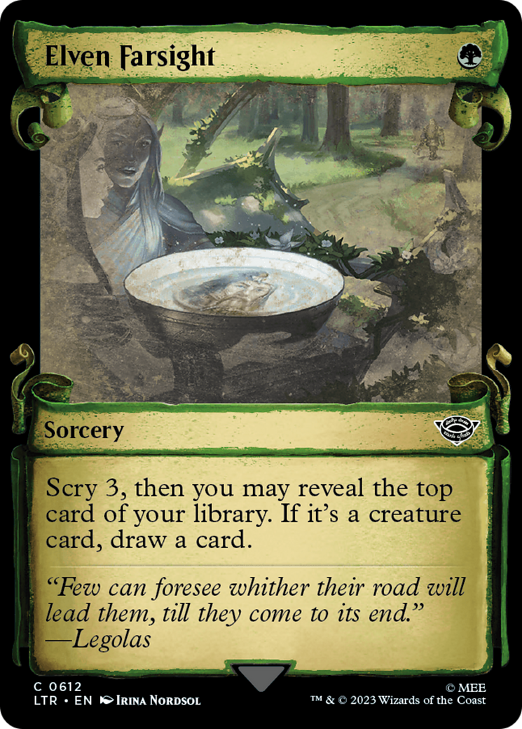 Elven Farsight [The Lord of the Rings: Tales of Middle-Earth Showcase Scrolls] | L.A. Mood Comics and Games