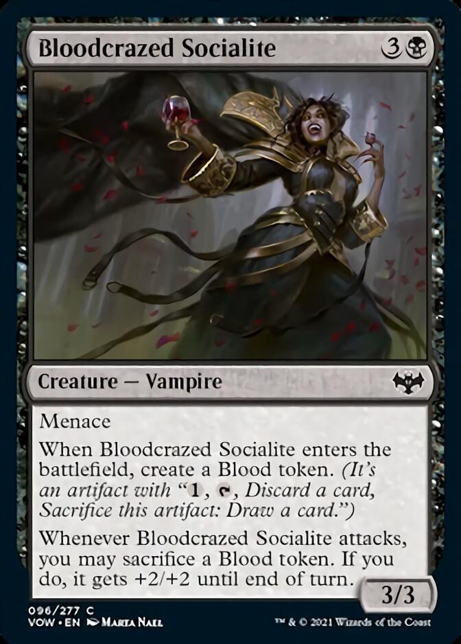 Bloodcrazed Socialite [Innistrad: Crimson Vow] | L.A. Mood Comics and Games