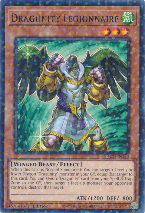 Dragunity Legionnaire (Duel Terminal) [HAC1-EN150] Common | L.A. Mood Comics and Games