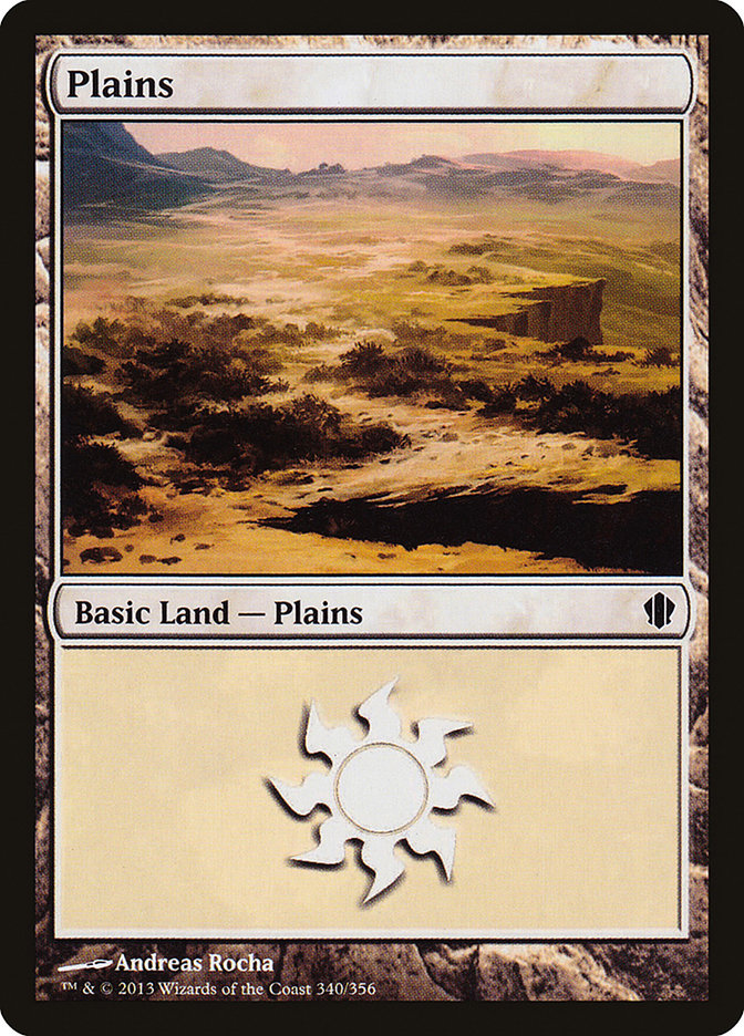 Plains (340) [Commander 2013] | L.A. Mood Comics and Games