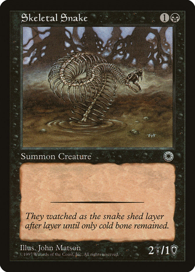 Skeletal Snake [Portal] | L.A. Mood Comics and Games