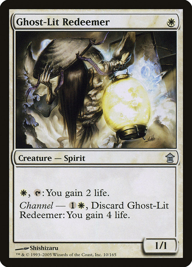 Ghost-Lit Redeemer [Saviors of Kamigawa] | L.A. Mood Comics and Games