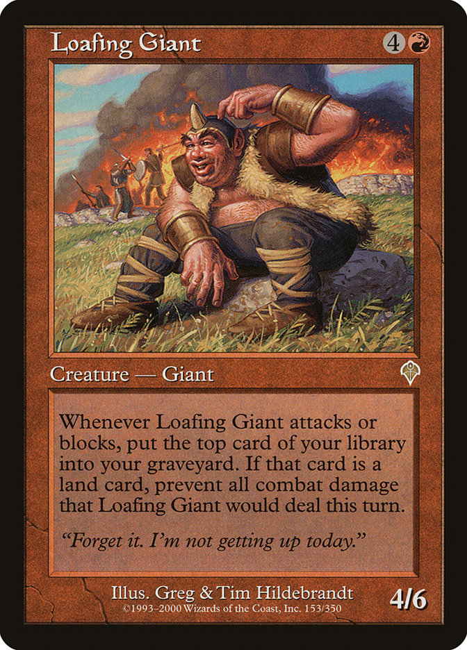 Loafing Giant [Invasion] | L.A. Mood Comics and Games
