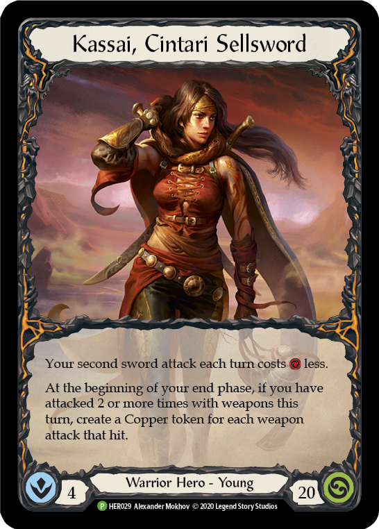 Kassai, Cintari Sellsword [HER029] (Promo)  Cold Foil | L.A. Mood Comics and Games