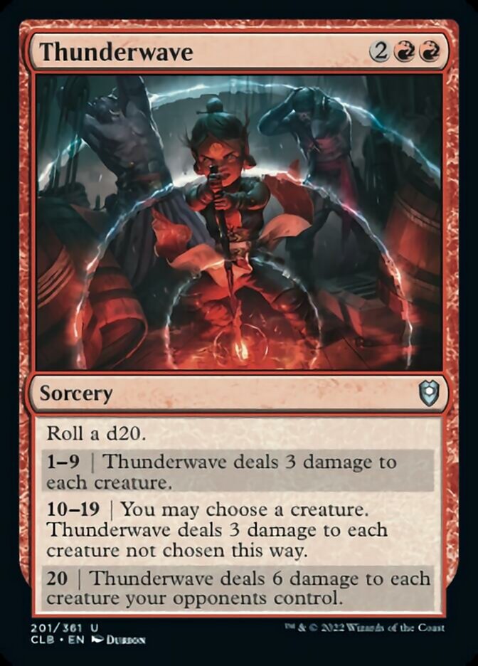 Thunderwave [Commander Legends: Battle for Baldur's Gate] | L.A. Mood Comics and Games