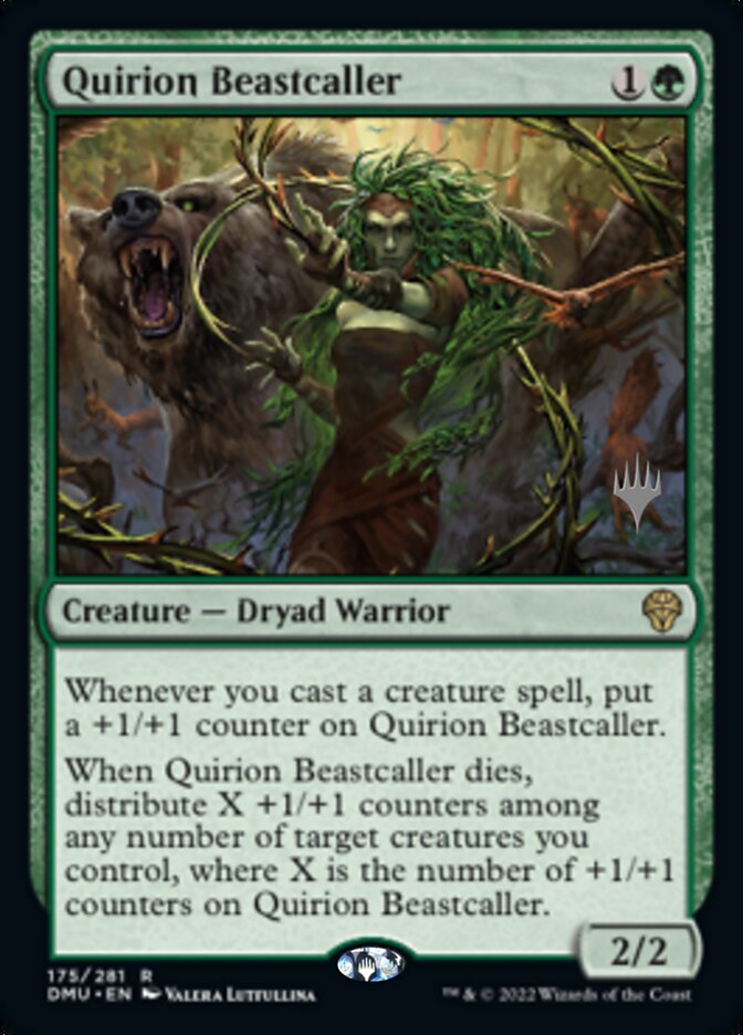 Quirion Beastcaller (Promo Pack) [Dominaria United Promos] | L.A. Mood Comics and Games