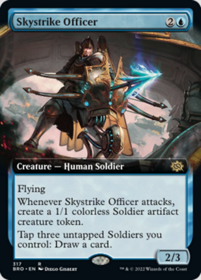 Skystrike Officer (Extended Art) [The Brothers' War] | L.A. Mood Comics and Games