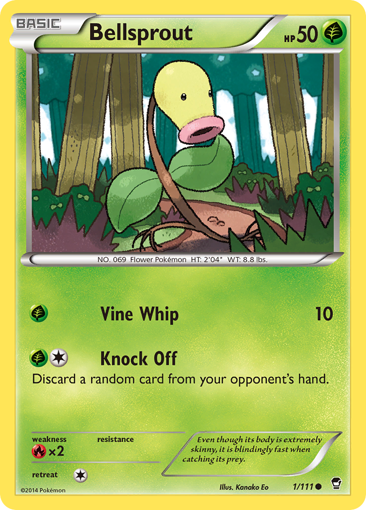 Bellsprout (1/111) [XY: Furious Fists] | L.A. Mood Comics and Games