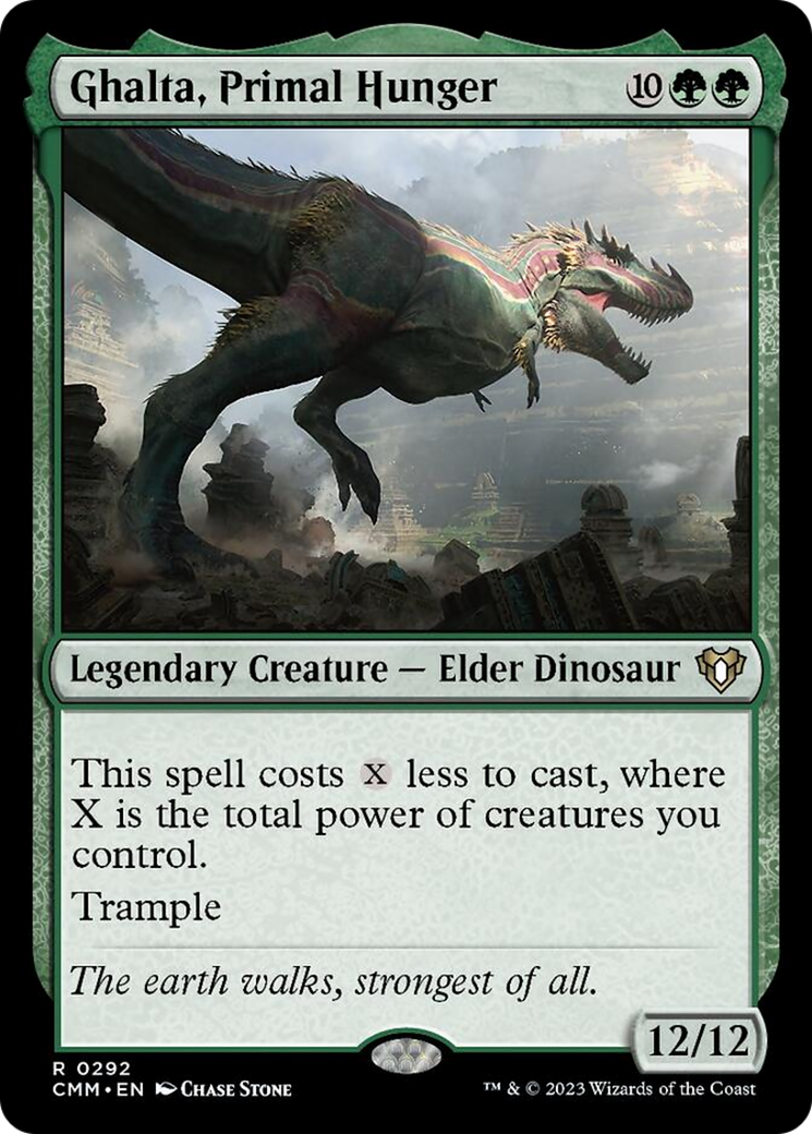 Ghalta, Primal Hunger [Commander Masters] | L.A. Mood Comics and Games