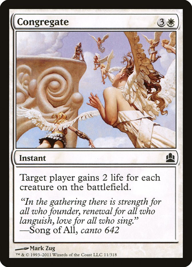 Congregate [Commander 2011] | L.A. Mood Comics and Games