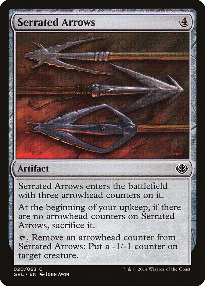 Serrated Arrows (Garruk vs. Liliana) [Duel Decks Anthology] | L.A. Mood Comics and Games