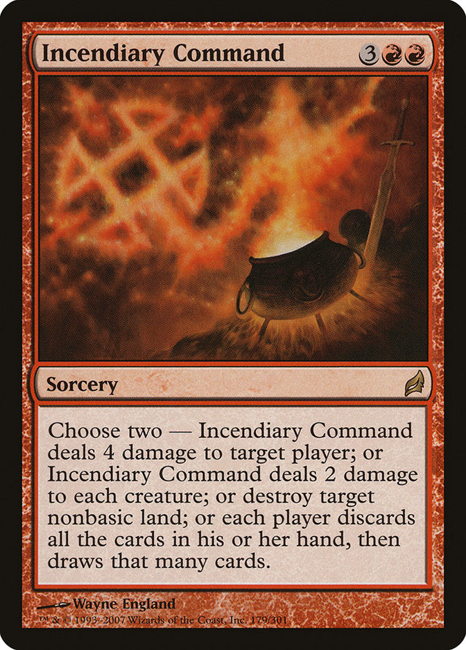 Incendiary Command [Lorwyn] | L.A. Mood Comics and Games