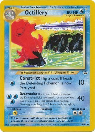 Octillery (34/64) [Neo Revelation Unlimited] | L.A. Mood Comics and Games