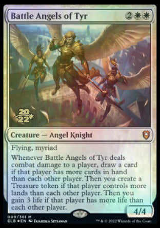 Battle Angels of Tyr [Commander Legends: Battle for Baldur's Gate Prerelease Promos] | L.A. Mood Comics and Games