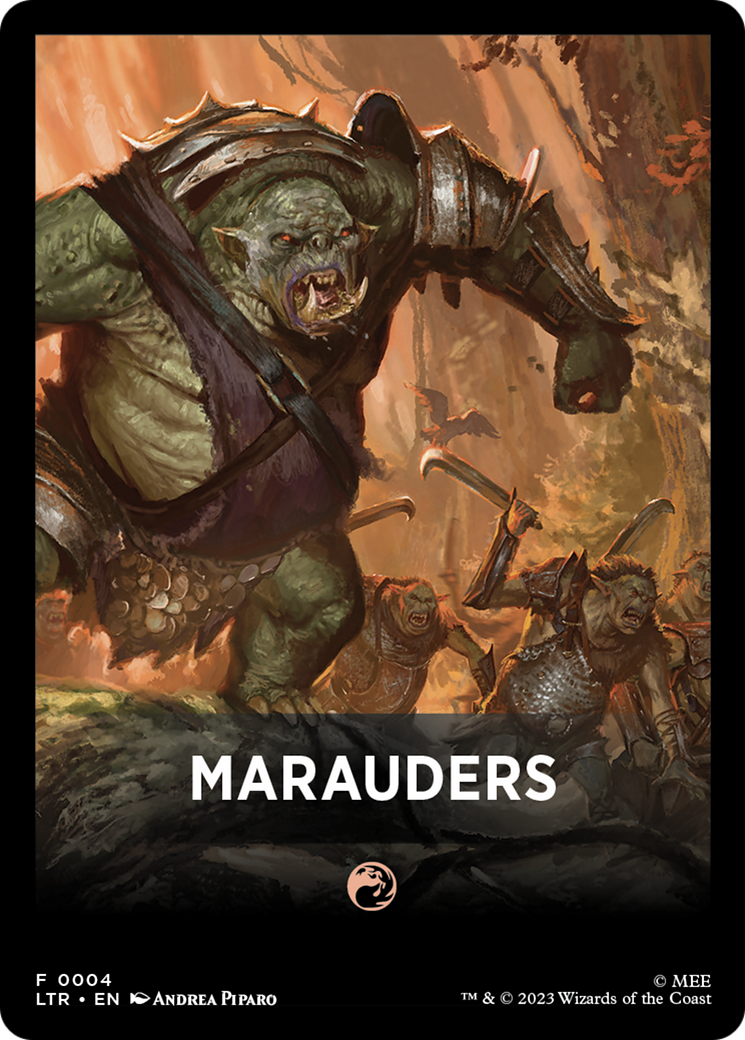 Marauders Theme Card [The Lord of the Rings: Tales of Middle-Earth Tokens] | L.A. Mood Comics and Games