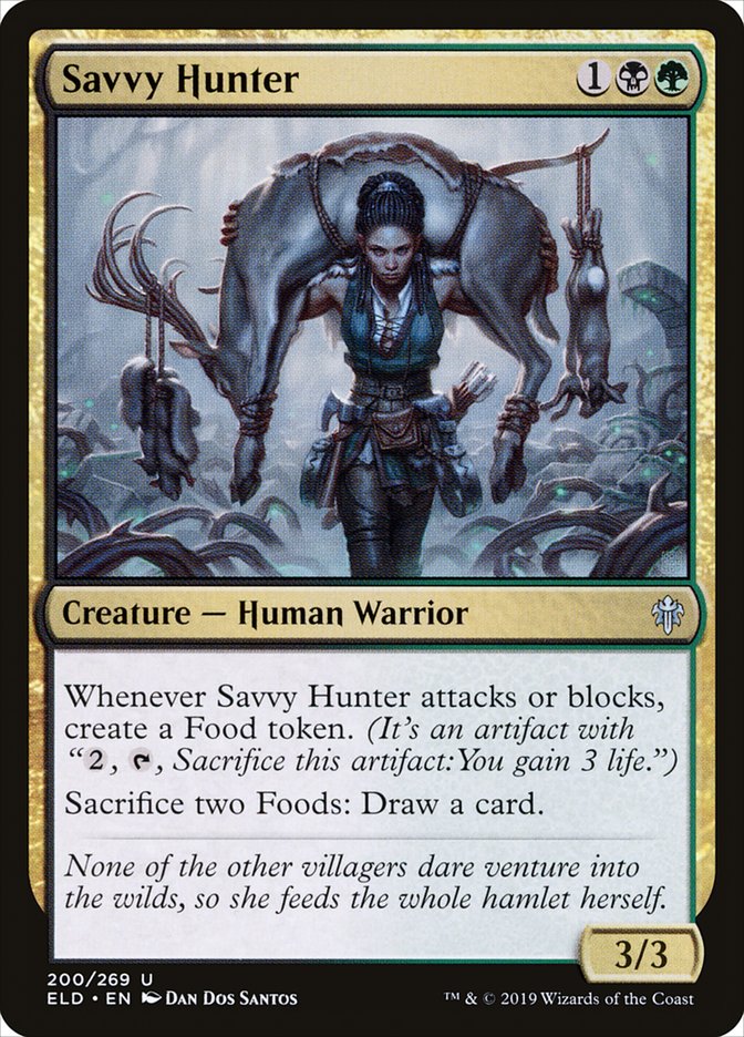 Savvy Hunter [Throne of Eldraine] | L.A. Mood Comics and Games